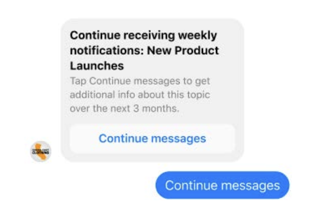 Re-opt-in request when token is about to expire